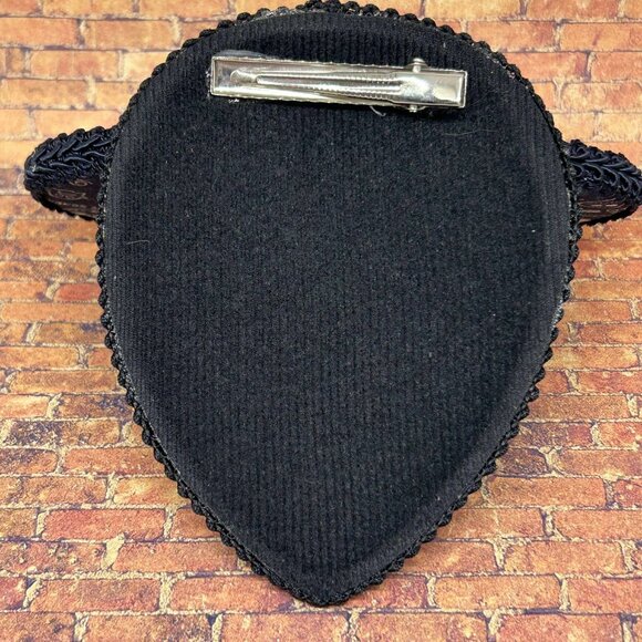 Nightmare Before Christmas HANDMADE Mouse Ear Hat/ Fascinator Hat - Picture 3 of 5